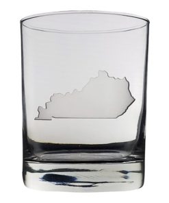 14oz Kentucky State Rock Glass