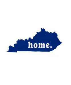 Home Inside State Decal 2.5x6