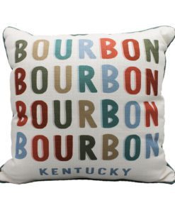 Drop Shadow Bourbon Pillow