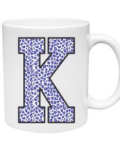 Royal/White Leopard K Mug