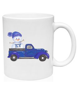 KY Snowman Truck Mug