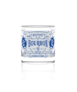Blue Bourbon Origin Glass