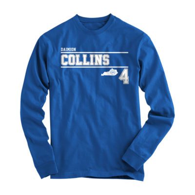 D. Collins Number Block Tee