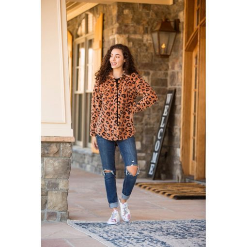 SS Simply Soft Leopard Shacket