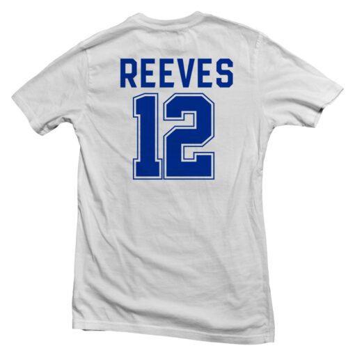 Reeves White Jersey Tee